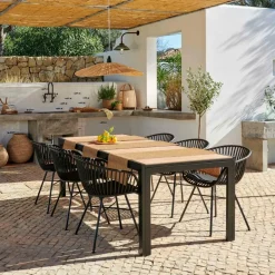 Clearance CASA ETHAN & LOIC Set De Jardin Noir