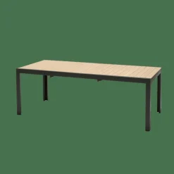 Sale CASA ETHAN Table Extensible Noir, Naturel