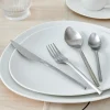 Clearance CASA ETNA SATIN Couverts 16 Pièces Argent