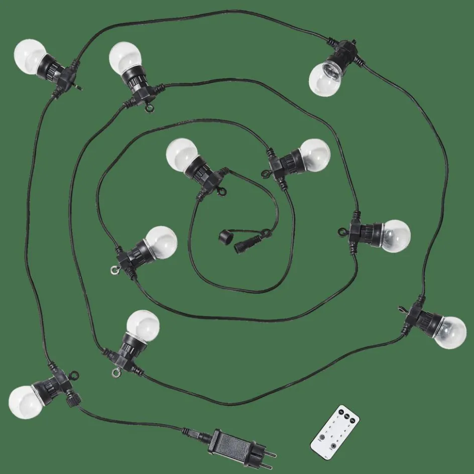 Hot CASA FESTA Guirlande Lumineuse Avec 10 LEDS 8 Fonctions