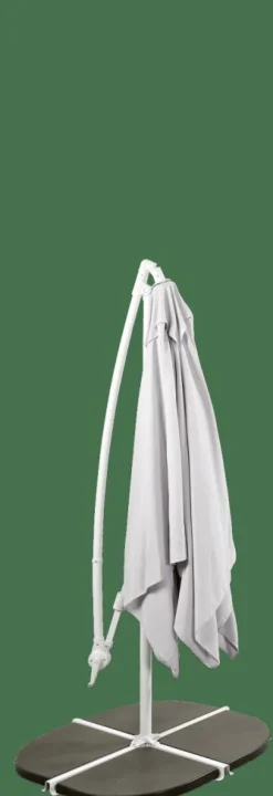 Sale CASA FIJI Parasol Déporté Sans Pied De Parasol Gris Clair