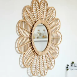 Clearance CASA FLOWER Miroir Naturel