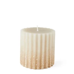 Hot CASA FLOWY Bougie Blanc Cassé
