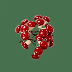 Outlet CASA FOAM Champignon Déco Rouge Foncé