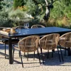 New CASA FORMAX & ROYAN Set De Jardin Noir/natural