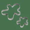 Clearance CASA GINGERBREAD Emporte-pièces Set De 2 Argent