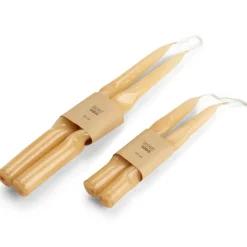 Outlet CASA GLOSSY Set De 2 Bougies Beige