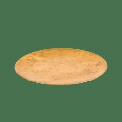 Best CASA GOLDFOIL Assiette Déco Doré