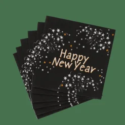 Hot CASA HAPPY NY Set De 20 Serviettes Vert