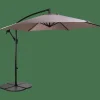 Discount CASA HAWAI Parasol Déporté Sans Pied De Parasol Taupe
