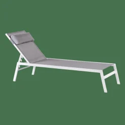 New CASA HUGO Chaise Longue Blanc, Gris