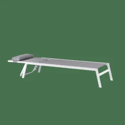 New CASA HUGO Chaise Longue Blanc, Gris