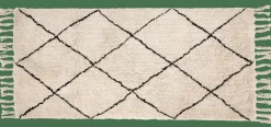 New CASA IDRIS Tapis Blanc