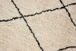 New CASA IDRIS Tapis Blanc