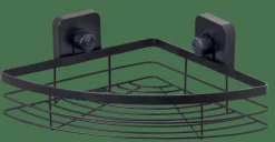 Outlet CASA INDUSTRIA Panier De Douche Avec Ventouses Noir