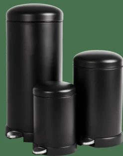 Hot CASA INDUSTRIA Poubelle à Pédale 5l Noir