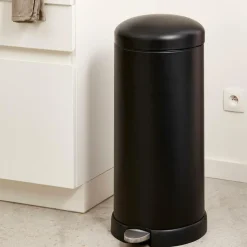 Outlet CASA INDUSTRIA Poubelle à Pédale 27 L Noir