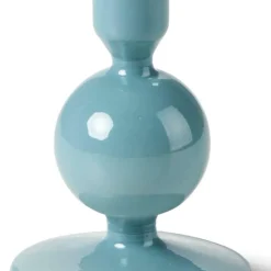 Discount CASA ISA Bougeoir Opale Bleue Bleu