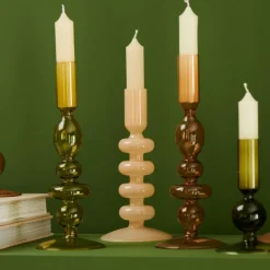Clearance CASA ISA Bougeoir Opale Crème Crème