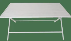 Outlet CASA JESSE Table Pliante Blanc