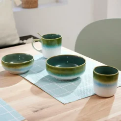 Discount CASA JESSIE GREEN Bol Vert