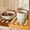 Sale CASA JESSIE WHITE Mug Sans Anse Blanc