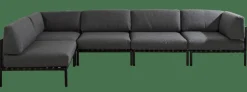 Discount CASA JUMBO Fauteuil Lounge Noir