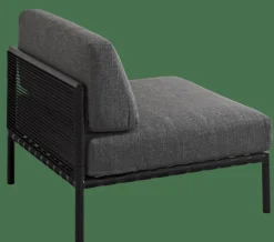 Discount CASA JUMBO Fauteuil Lounge Noir