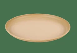 CASA KENDI Plat De Présentation Beige