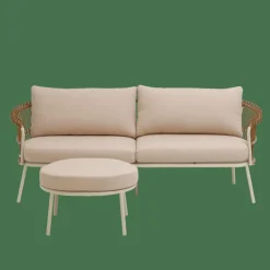 Hot CASA LARGOW Salon De Jardin Sable