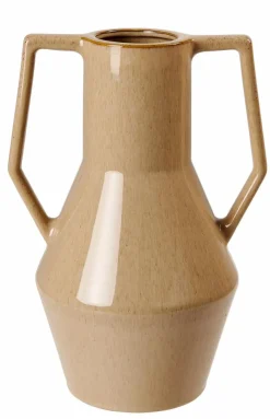 Best CASA LINDE Vase Brun Clair
