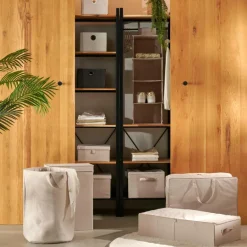 Online CASA LINOLUX Panier à Linge Beige