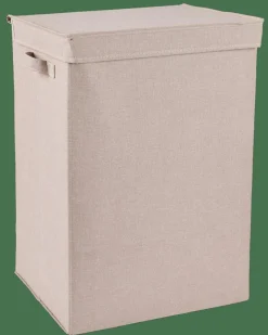 Clearance CASA LINOLUX Panier à Linge Luxueux Beige