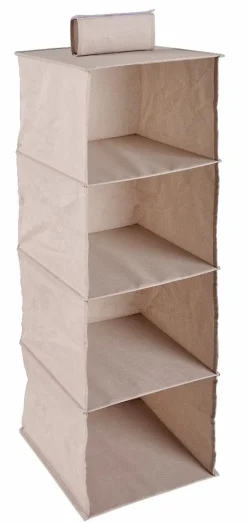 Discount CASA LINOLUX Panier De Rangement Gris Foncé