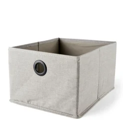 Discount CASA LINOLUX Sac De Rangement XL Avec Fermeture éclair Beige