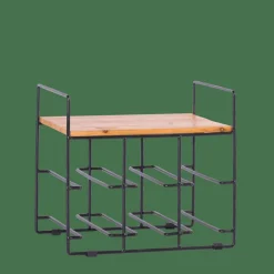 Clearance CASA LIZE Porte-bouteilles Noir