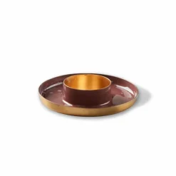 New CASA LUZ Support Bougie Chauffe-plat Vert