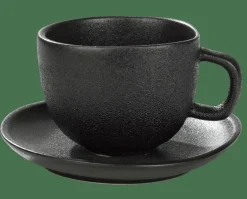 Discount CASA MAGMA Tasse Et Soucoupe Expresso 11 CL Noir