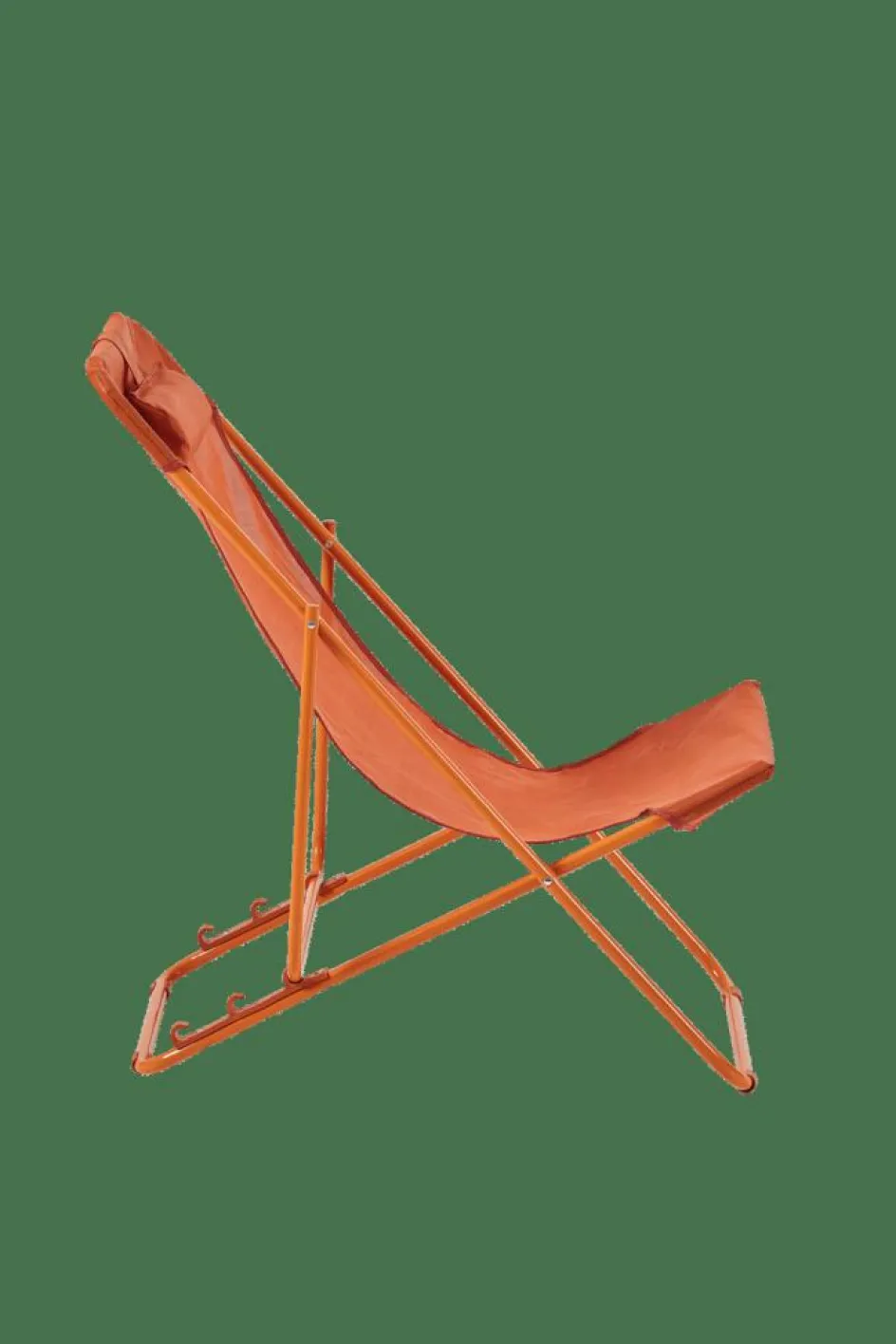 CASA MALTA Chaise Relax Terre Cuite