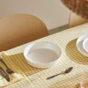 CASA MAREA Assiette Creuse Blanc