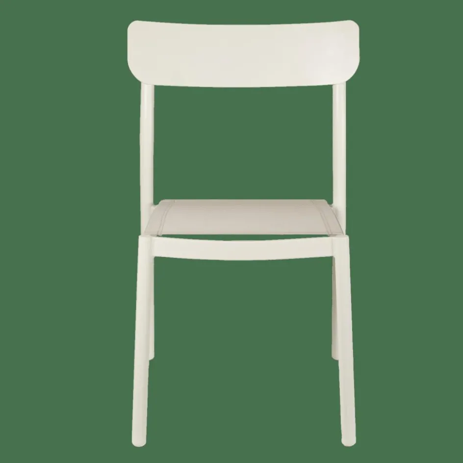 CASA MAVAS Chaise Empilable Blanc