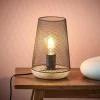 Discount CASA MESH Lampe De Table Noir