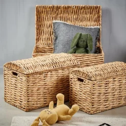 Clearance CASA MILEY Coffre De Rangement Naturel