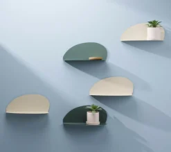 Outlet CASA MILLY Tablette Murale Vert