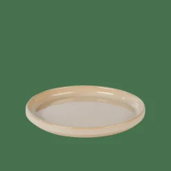 New CASA MINERAL SAND Assiette Beige