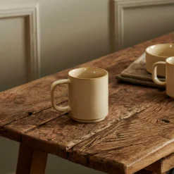 New CASA MINERAL SAND Mug Avec Anse 30 CL Beige