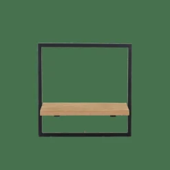 Clearance CASA MIX&MATCH Étagère à Suspendre Noir, Naturel