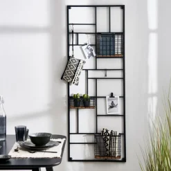 Best CASA MODULAR Étagère Murale Noir