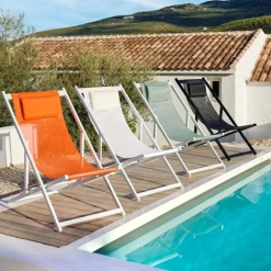 Best CASA MONTEREY Chaise Pliante Blanc