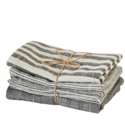 Best CASA MULTI Chiffon Microfibre Set De 3 Kaki